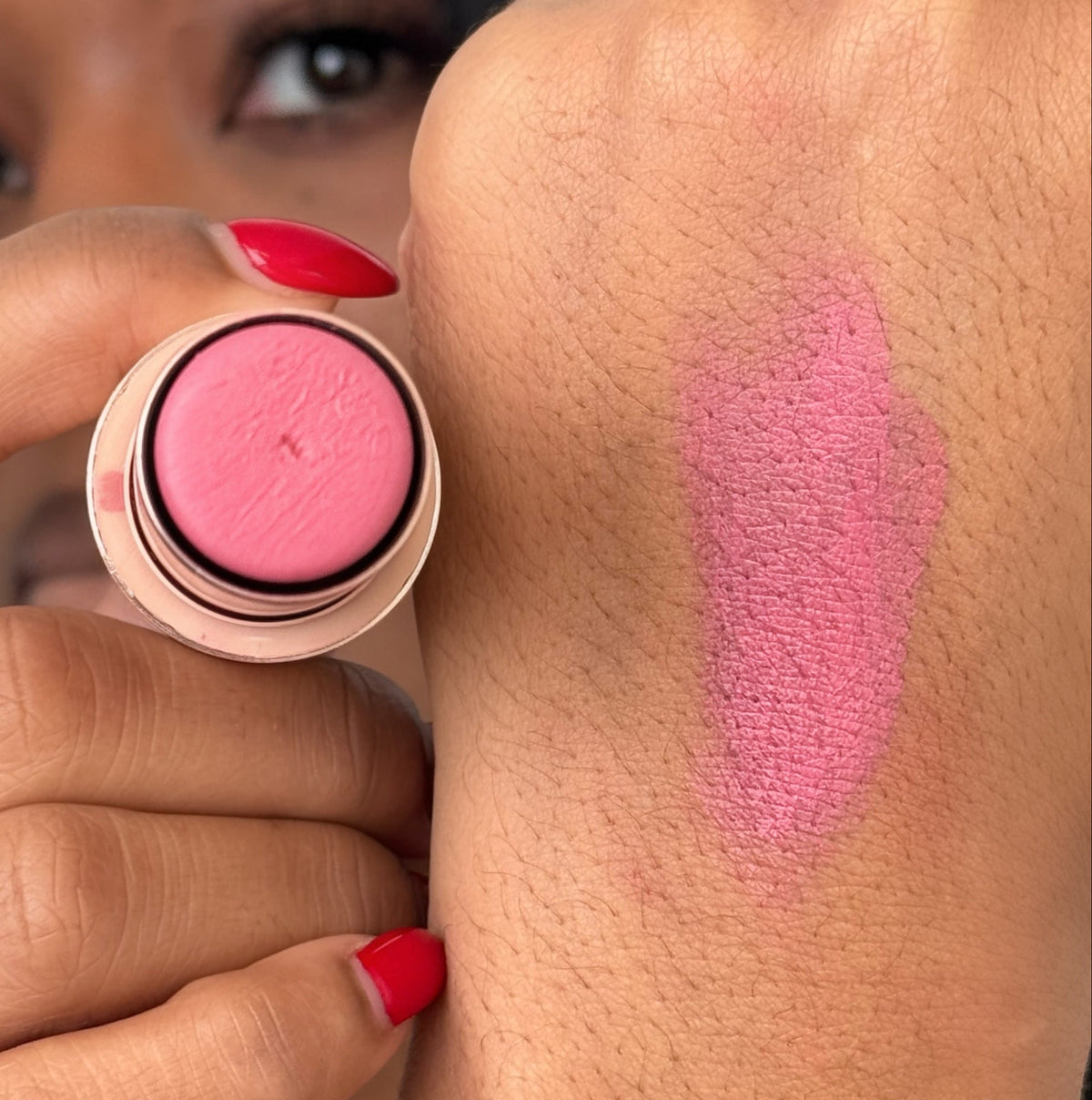 fuchsia thoughts cream blush