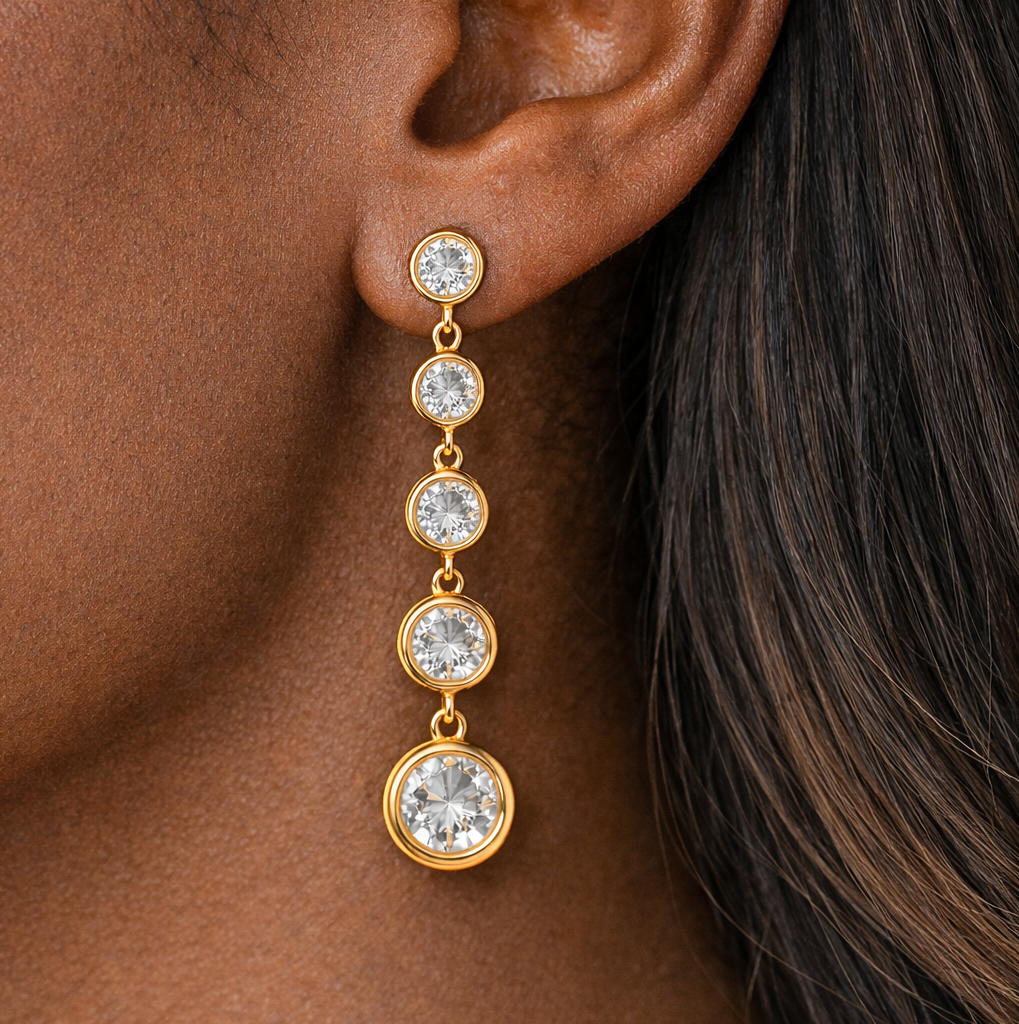 lamuse drop earrings