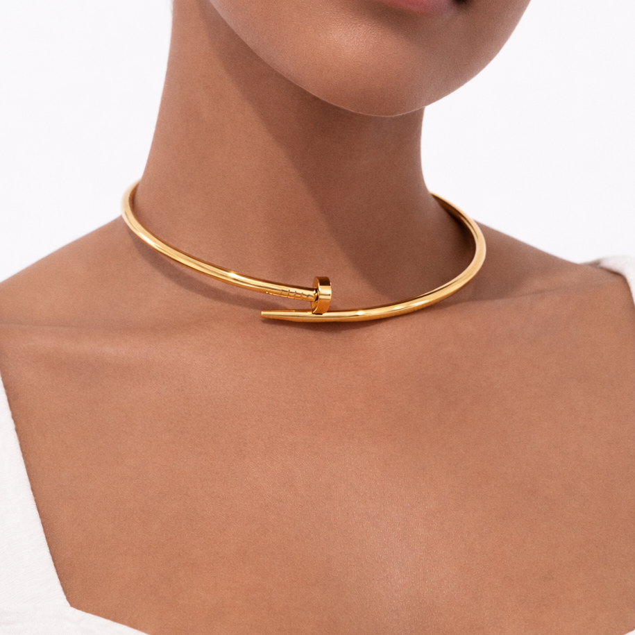 the golden cork choker
