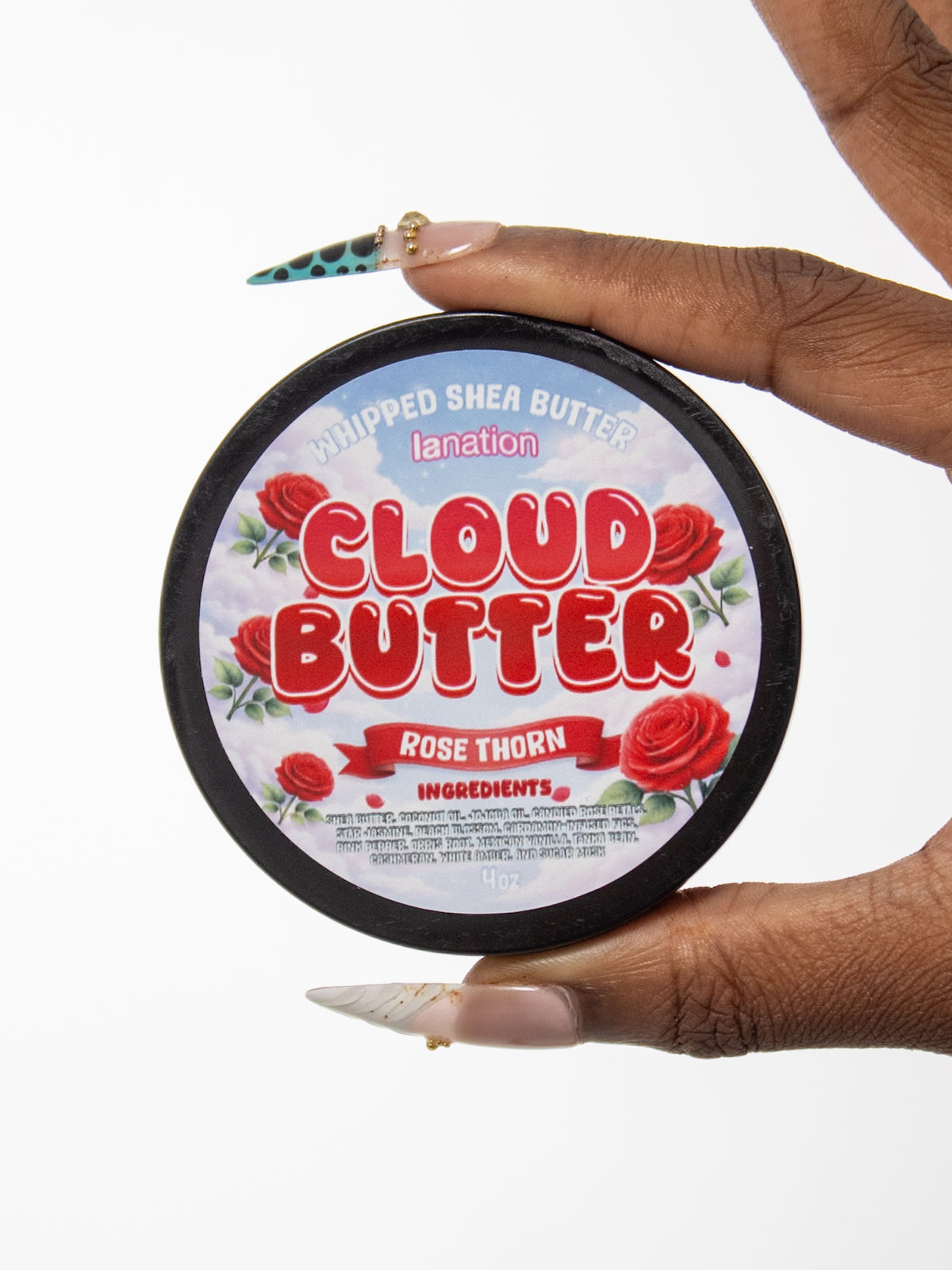 Cloud Butter jars shown together with whipped texture visible