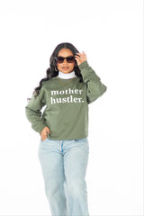 Sage Mother Hustler Lounge Crewneck