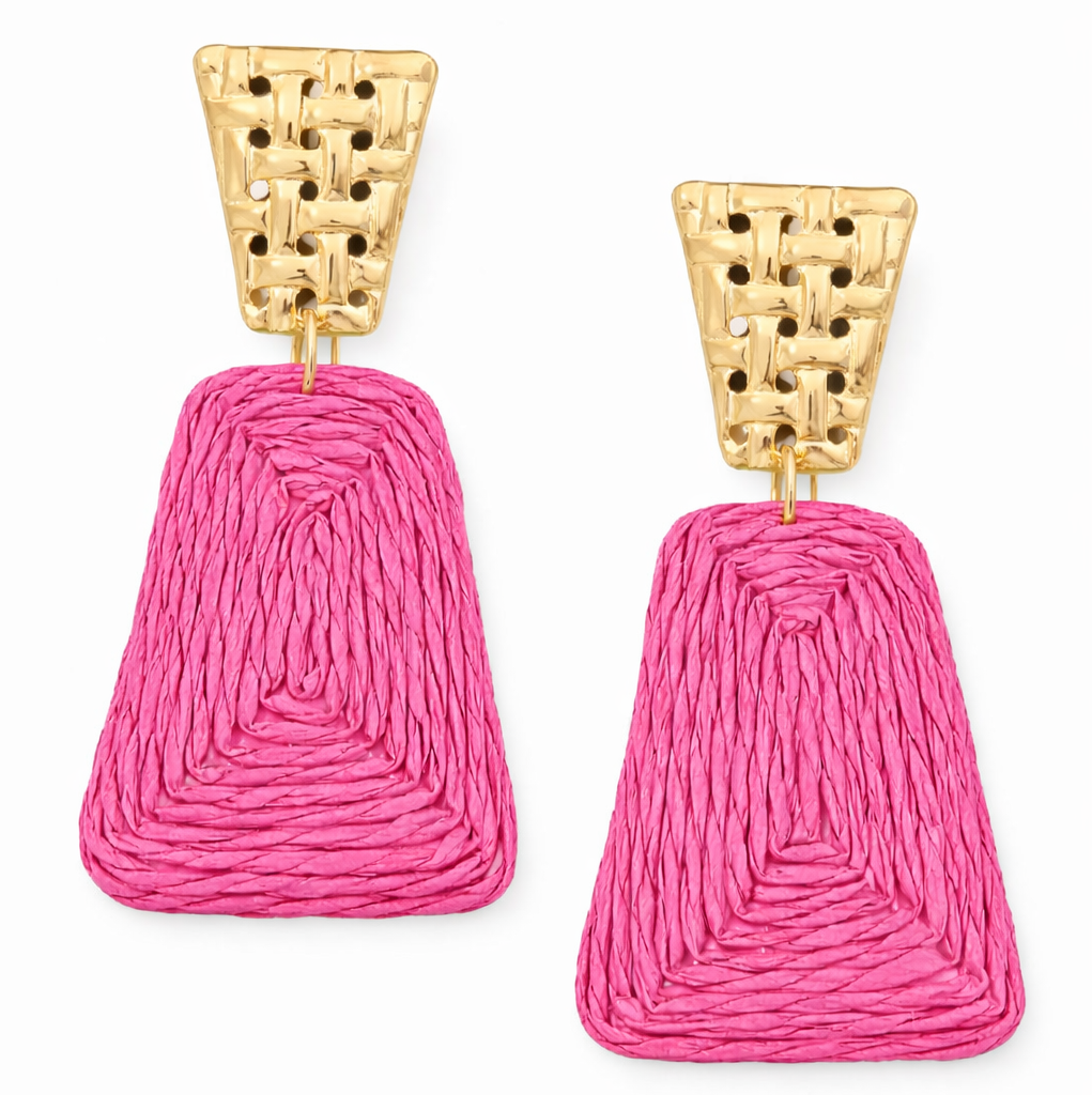 the palm earrings