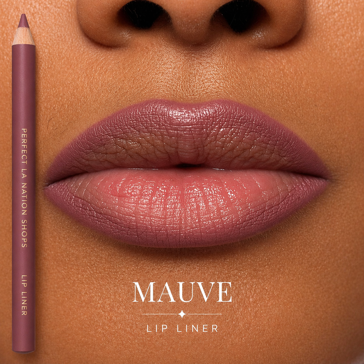 Soft Glide Lip Liner pencil shown close up