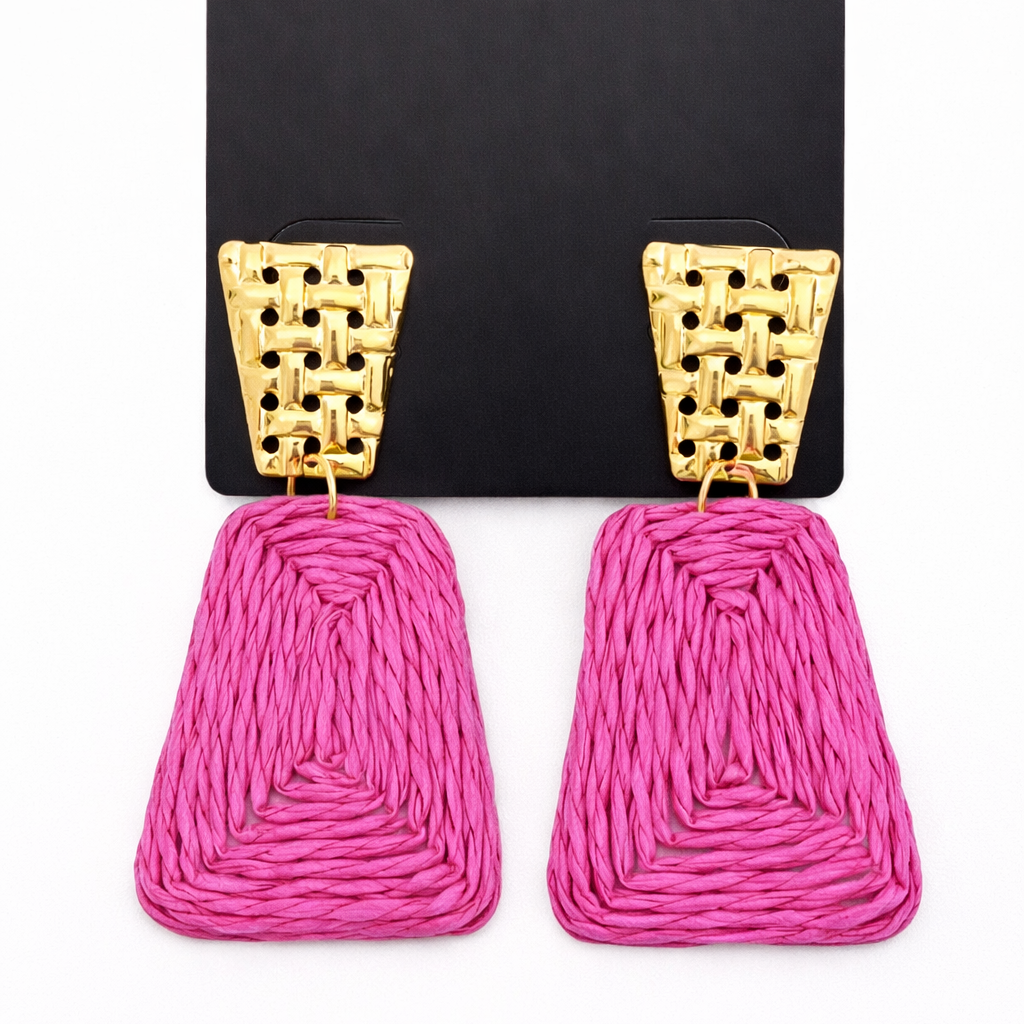 the palm earrings