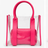 Pink Clear Tote Bag