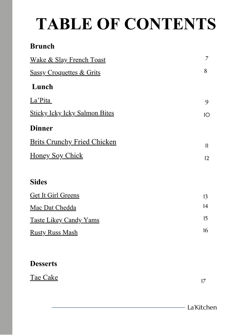 La'Kitchen - Cookbook