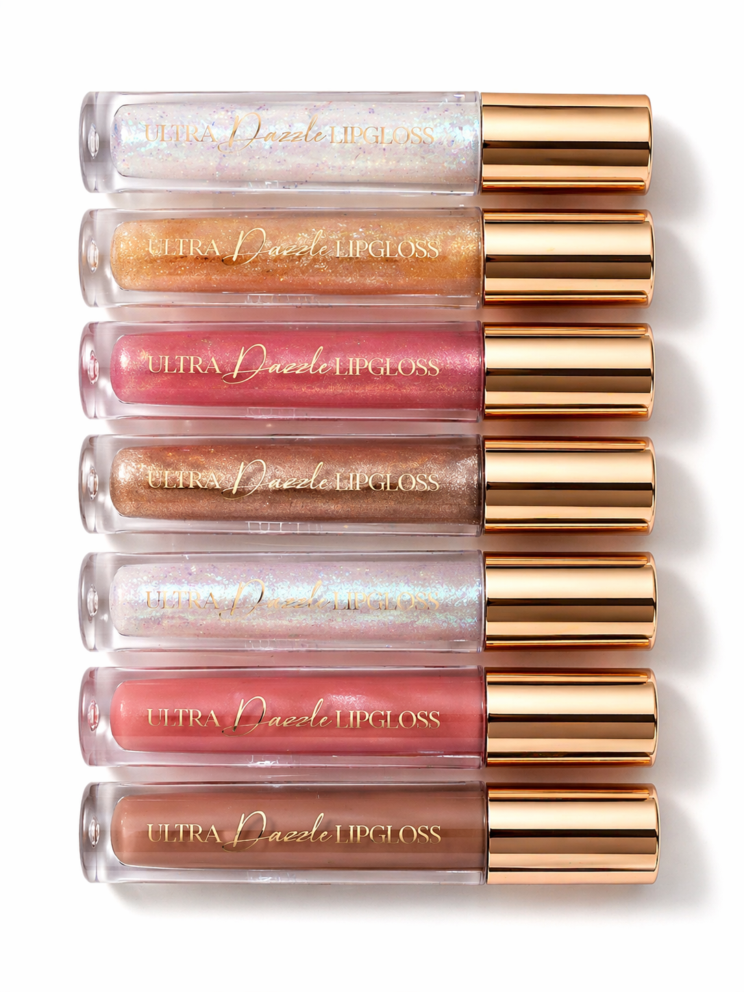 Shimmer Glass Lip Gloss tube shown close up