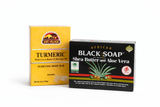 Turmeric Soap + Shea Butter & Aloe Vera Soap Bundle