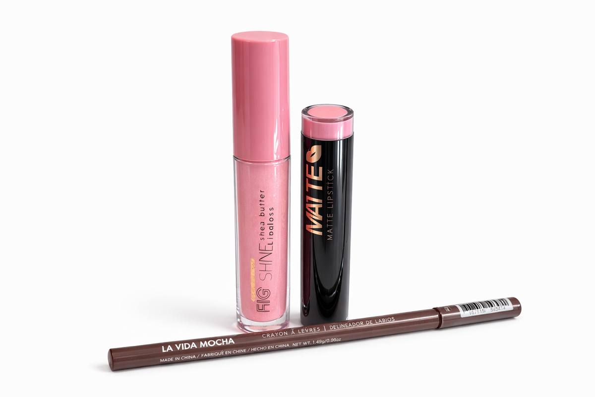 frosted pink lip kit