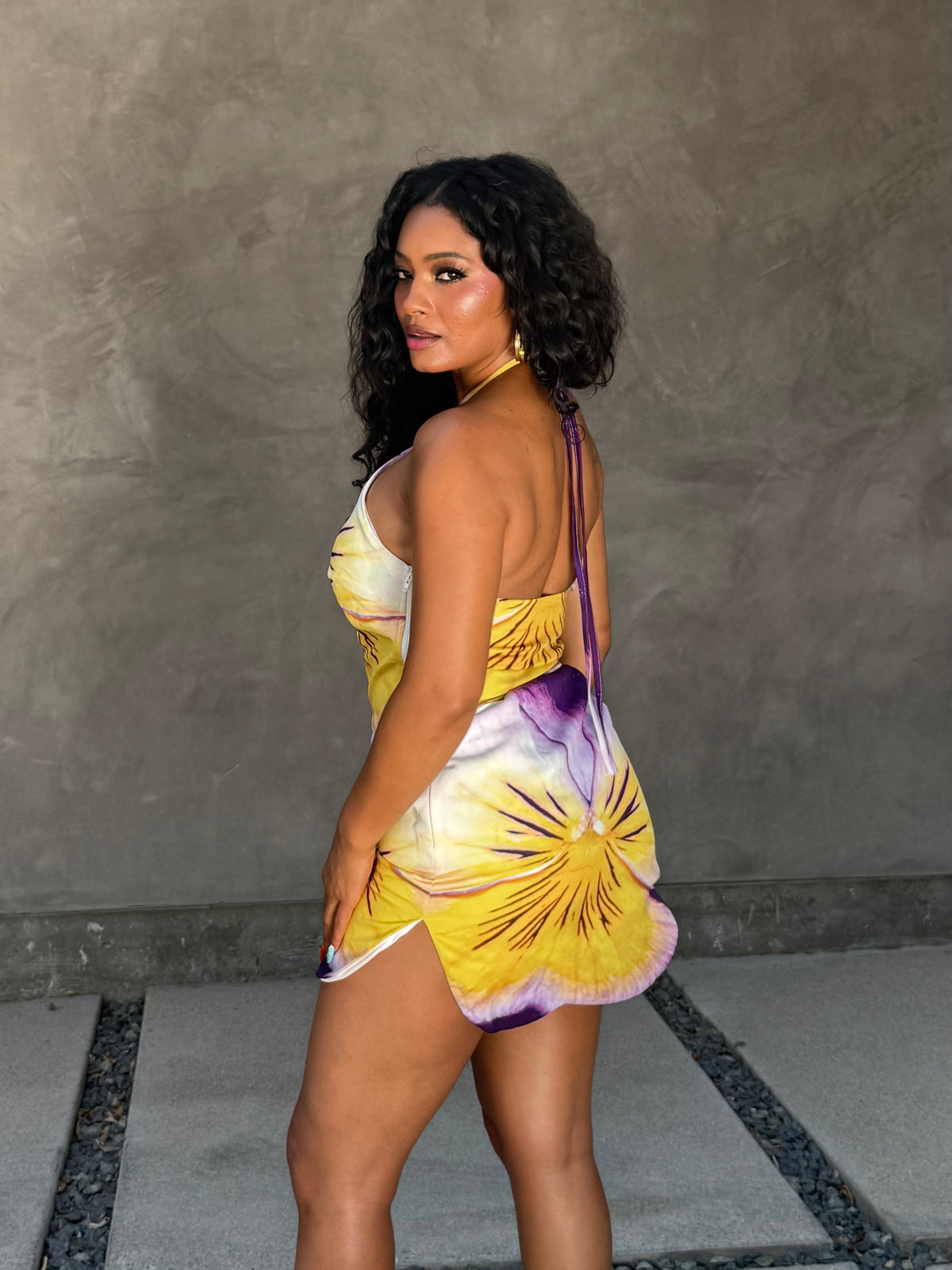 the orchid affair — skirt set