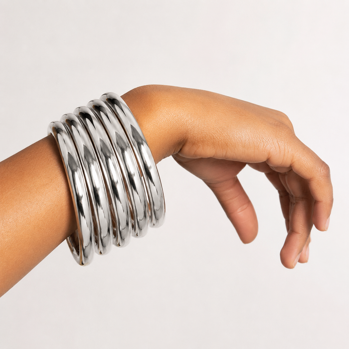 thick loop bangles