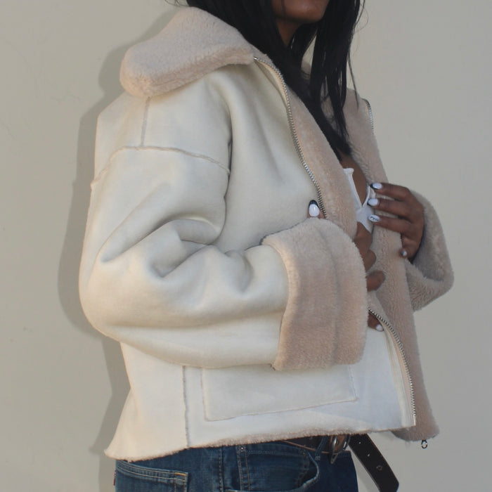 aspen shearling — reversible