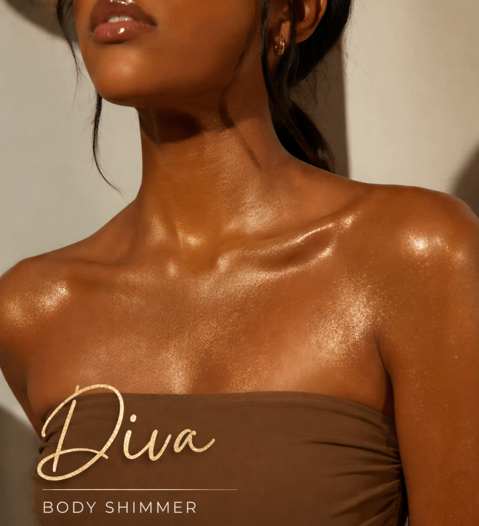 the glow up body shimmer combo
