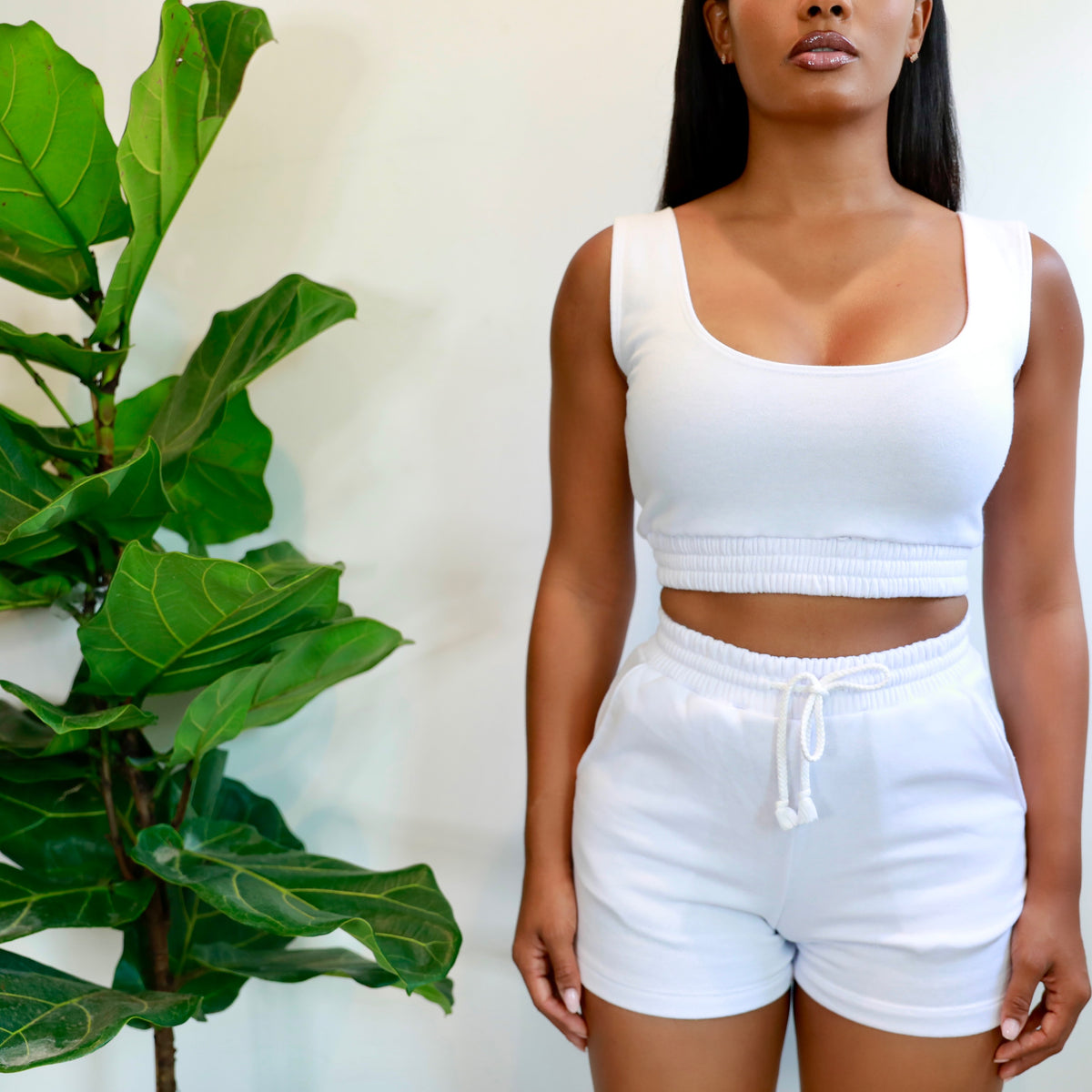 lanation sweat short set