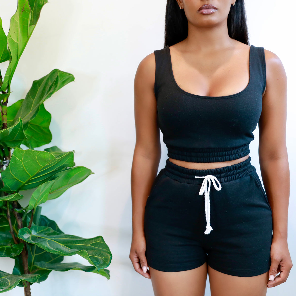 lanation sweat short set